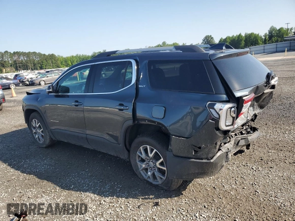 2020 GMC Acadia SLT with VIN 1GKKNUL45LZ162260, listed as a Copart auction lot 57959905 with Not provided miles and Salvage title. Bid and sale history available at DreamBid. Image 2.