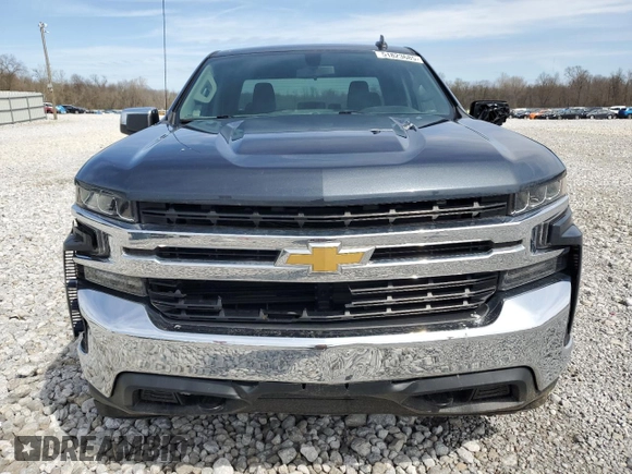 2020 Chevrolet Silverado 1500 LT with VIN 1GCRYDED9LZ344672, listed as a Copart auction lot 51823685 with 61,334 mi miles and Salvage Title. Bid and sale history available at carsss.com. Image 5.