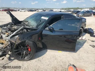 2022 Dodge Charger SRT Hellcat Widebody with VIN 2C3CDXL91NH106016, listed as a Copart auction lot 72100084 with 0 mi miles and Non Repairable. Bid and sale history available at carsss.com. Image 1.