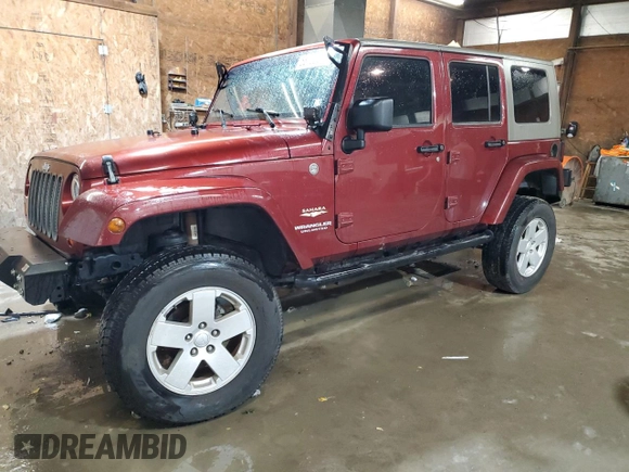 2007 Jeep Wrangler Unlimited Sahara with VIN 1J4GA59197L104784, listed as a Copart auction lot 56700205 with 156,382 mi miles and Salvage title. Bid and sale history available at DreamBid. Image 1.