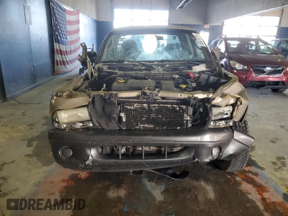 2002 Dodge Dakota with VIN 1B7GL12XX2S569628, listed as a Copart auction lot 85619724 with 165,154 mi miles and Salvage Title. Bid and sale history available at carsss.com. Image 5.