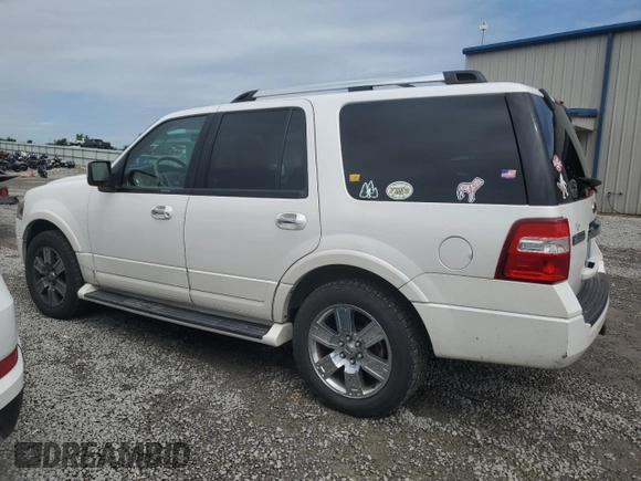 2010 Ford Expedition Limited with VIN 1FMJU2A57AEB21526, listed as a Copart auction lot 56208795 with 253,439 mi miles and Salvage title. Bid and sale history available at DreamBid. Image 2.