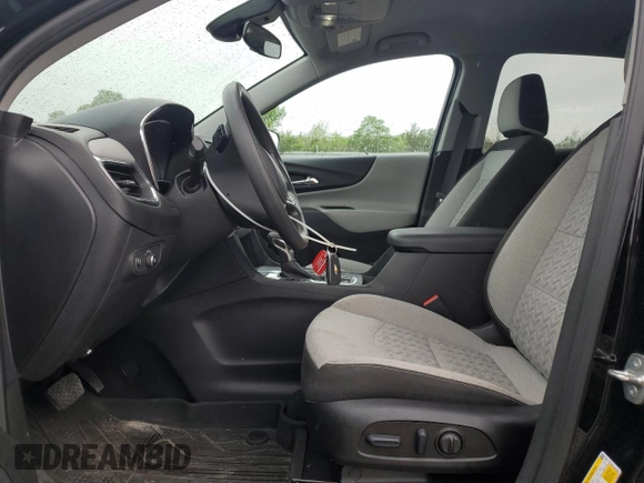 2023 Chevrolet Equinox LS with VIN 3GNAXSEG9PL153949, listed as a Copart auction lot 65366855 with 35,276 mi miles and Salvage title. Bid and sale history available at DreamBid. Image 7.