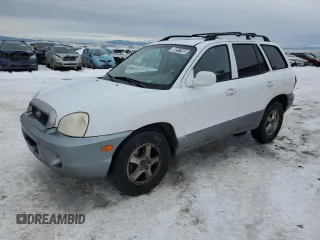2004 Hyundai Santa Fe GLS with VIN KM8SC73E54U680889, listed as a Copart auction lot 89217185 with 0 mi miles and Clean Title. Bid and sale history available at carsss.com. Image 1.