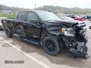 2021 GMC Sierra 1500 Elevation with VIN 3GTU9CED9MG202180, listed as a IAAI auction lot 41991897 with 87,744 mi miles and . Bid and sale history available at DreamBid. Image 1.