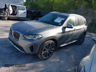 2023 BMW X3 sDrive30i z VIN 5UX43DP00P9S59680, wystawiony jako IAAI lot #42018453 z przebiegiem Nie podano mil oraz . Historia ofert i sprzedaży dostępna na DreamBid. Obrazek 2.