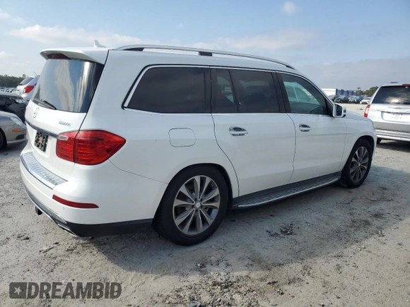 2016 Mercedes-Benz GL with VIN 4JGDF6EE3GA619733, listed as a Copart auction lot 77090874 with 0 mi miles and Salvage Title. Bid and sale history available at carsss.com. Image 3.
