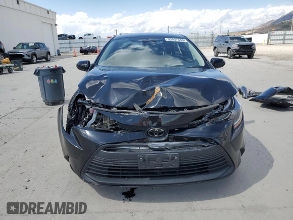 2024 Toyota Corolla LE with VIN 5YFB4MDE0RP164619, listed as a Copart auction lot 53907845 with 17,468 mi miles and Salvage Title. Bid and sale history available at carsss.com. Image 5.