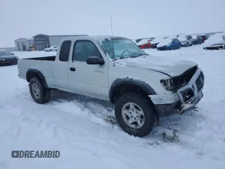 2002 Toyota Tacoma with VIN 5TEWM72N32Z145245, listed as a Copart auction lot 87313624 with 206,387 mi miles and Clean title. Bid and sale history available at DreamBid. Image 4.