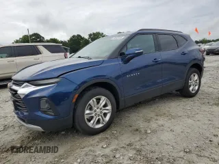 2022 Chevrolet Blazer LT with VIN 3GNKBCR49NS189779, listed as a Copart auction lot 55933895 with 34,470 mi miles and Salvage title. Bid and sale history available at DreamBid. Image 1.