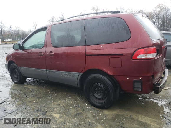 2002 Toyota Sienna CE with VIN 4T3ZF19C52U431330, listed as a Copart auction lot 84068574 with 150,758 mi miles and Salvage Title. Bid and sale history available at carsss.com. Image 2.