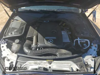 2017 Mercedes-Benz C 300 with VIN WDDWJ4JB4HF337414, listed as a Copart auction lot 45985695 with 114,082 mi miles and Salvage Title. Bid and sale history available at carsss.com. Image 11.