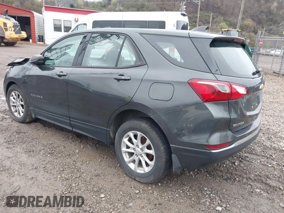 2018 Chevrolet Equinox LS with VIN 3GNAXHEV3JL118476, listed as a IAAI auction lot 42012794 with 111,042 mi miles and . Bid and sale history available at DreamBid. Image 3.