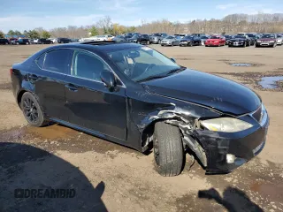 2006 Lexus IS 250 with VIN JTHCK262X62005472, listed as a Copart auction lot 52777295 with 148,259 mi miles and Salvage Title. Bid and sale history available at DreamBid. Image 4.