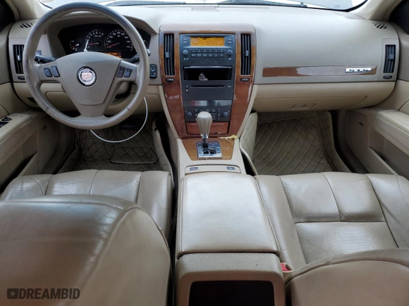 2005 Cadillac STS with VIN 1G6DW677450212075, listed as a Copart auction lot 45037255 with 191,320 mi miles and Salvage Title. Bid and sale history available at carsss.com. Image 8.