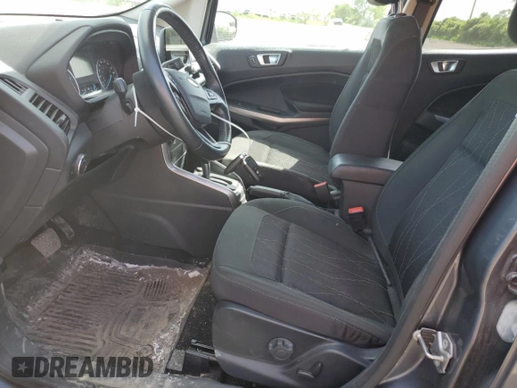 2018 Ford EcoSport SE with VIN MAJ3P1TEXJC248073, listed as a Copart auction lot 58662875 with 58,370 mi miles and Salvage title. Bid and sale history available at DreamBid. Image 7.