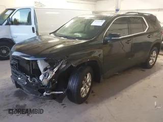 2021 Chevrolet Traverse LT Cloth with VIN 1GNEVGKW4MJ175358, listed as a IAAI auction lot 41355709 with 148,257 mi miles. Bid and sale history available at carsss.com. Image 17.