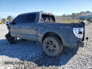 2021 Ford F-150 XL with VIN 1FTFW1E51MKE33839, listed as a Copart auction lot 46331105 with Not Provided miles and Salvage Title. Bid and sale history available at carsss.com. Image 2.