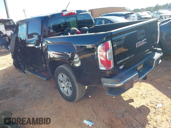 2018 GMC Canyon 2WD SLT with VIN 1GTG5DEN6J1231749, listed as a IAAI auction lot 41423089 with 1 mi miles. Bid and sale history available at carsss.com. Image 3.