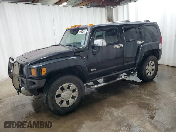 2008 Hummer H3 with VIN 5GTEN13E788133395, listed as a Copart auction lot 47214125 with 167,619 mi miles and Clean Title. Bid and sale history available at carsss.com. Image 1.