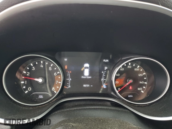 2018 Jeep Compass Sport с VIN 3C4NJDAB2JT356335, выставлен на аукционе Copart как лот 61279735 с пробегом 88 731 миль миль и Списание • Salvage title. История ставок и продаж доступна на DreamBid. Изображение 9.