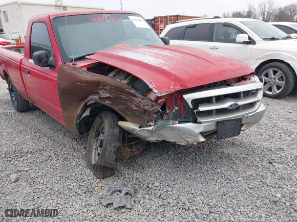2000 Ford Ranger XL with VIN 1FTYR10C7YTA56021, listed as a IAAI auction lot 41545907 with 319,850 mi miles. Bid and sale history available at carsss.com. Image 6.
