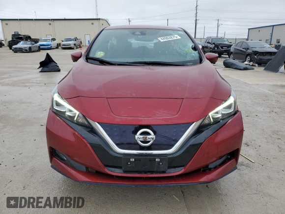 2022 Nissan LEAF SV Plus with VIN 1N4BZ1CV9NC562518, listed as a Copart auction lot 44903875 with 33,371 mi miles and Salvage Title. Bid and sale history available at DreamBid. Image 5.