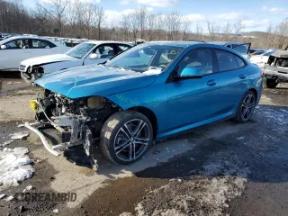2021 BMW 2 Series 228i xDrive with VIN WBA73AK04M7H20116, listed as a Copart auction lot 45452935 with 73,730 mi miles and Salvage Title. Bid and sale history available at carsss.com. Image 1.