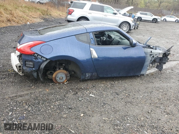 2014 Nissan 370Z with VIN JN1AZ4EH9EM631400, listed as a Copart auction lot 51304805 with 0 mi miles and Salvage Title. Bid and sale history available at carsss.com. Image 3.