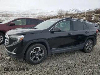 2019 GMC Terrain SLT with VIN 3GKALPEV5KL245248, listed as a Copart auction lot 45524895 with 121,608 mi miles and Clean Title. Bid and sale history available at carsss.com. Image 1.