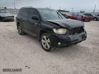 2009 Toyota Highlander Sport with VIN JTEDS43A492092587, listed as a Copart auction lot 57210994 with 195,908 mi miles and Salvage Title. Bid and sale history available at carsss.com. Image 12.