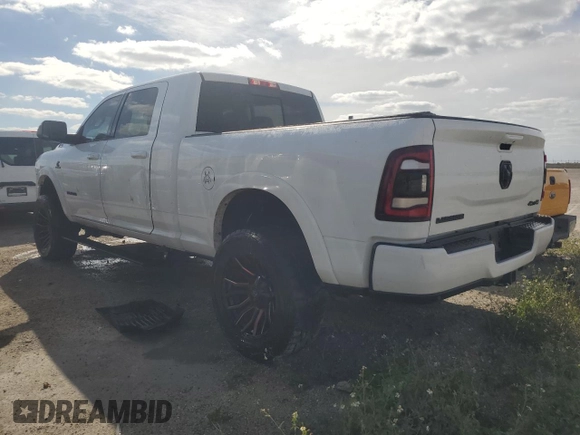 2020 Ram 2500 Laramie with VIN 3C6UR5NL7LG275265, listed as a Copart auction lot 80437784 with 37,882 mi miles and Non Repairable. Bid and sale history available at carsss.com. Image 2.