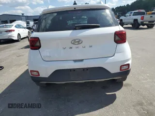 2021 Hyundai Venue Denim with VIN KMHRC8A38MU064478, listed as a Copart auction lot 57478725 with 57,161 mi miles and Salvage title. Bid and sale history available at DreamBid. Image 6.