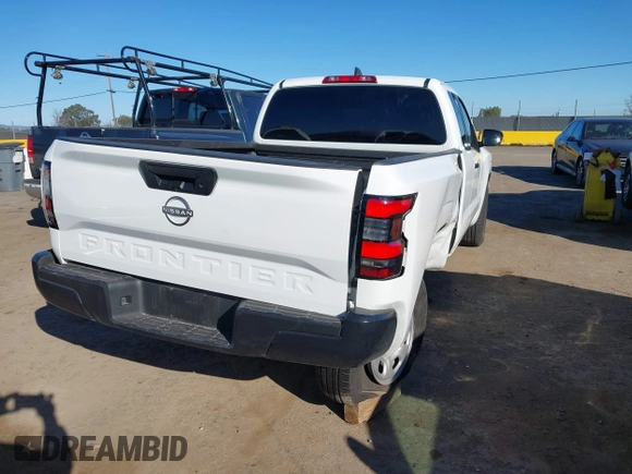 2024 Nissan Frontier S with VIN 1N6ED1CL5RN639610, listed as a IAAI auction lot 41705932 with 17,919 mi miles and . Bid and sale history available at DreamBid. Image 4.