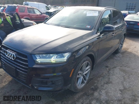 2018 Audi Q7 Prestige with VIN WA1VABF78JD030600, listed as a IAAI auction lot 41810589 with 88,182 mi miles and . Bid and sale history available at DreamBid. Image 17.