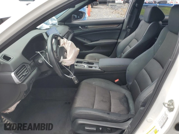 2020 Honda Accord Sport with VIN 1HGCV2F36LA025240, listed as a Copart auction lot 58564985 with 52,954 mi miles and Salvage title. Bid and sale history available at DreamBid. Image 7.