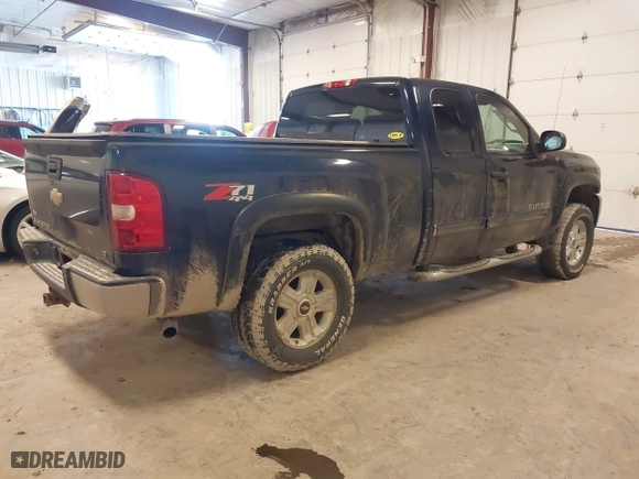 2009 Chevrolet Silverado 1500 LT with VIN 1GCEK29099Z279603, listed as a IAAI auction lot 41746366 with 174,752 mi miles. Bid and sale history available at carsss.com. Image 4.