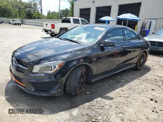 2016 Mercedes-Benz CLA 250 with VIN WDDSJ4EB0GN308201, listed as a Copart auction lot 65979043 with 40,852 mi miles and . Bid and sale history available at DreamBid. Image 1.