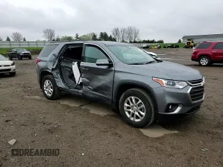 2020 Chevrolet Traverse LT Cloth with VIN 1GNERGKW6LJ126505, listed as a Copart auction lot 55295755 with 33,267 mi miles and Non repairable. Bid and sale history available at DreamBid. Image 15.