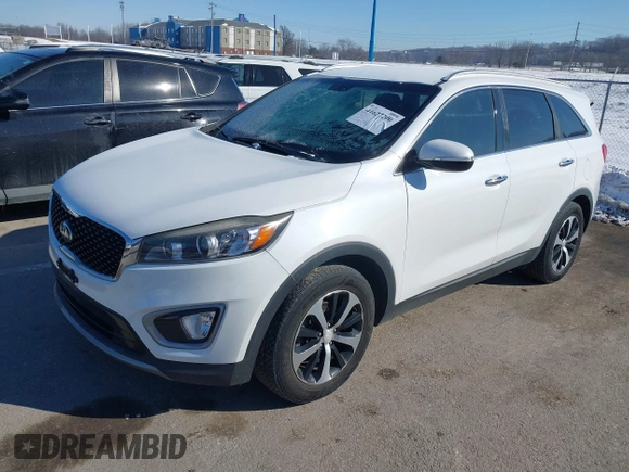 2017 Kia Sorento EX V6 with VIN 5XYPH4A51HG196061, listed as a IAAI auction lot 41627200 with 142,060 mi miles. Bid and sale history available at carsss.com. Image 18.