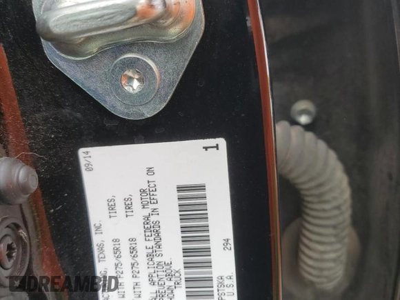 2015 Toyota Tundra 4WD Truck SR5 with VIN 5TFDY5F16FX419168, listed as a Copart auction lot 48117925 with 136,860 mi miles and Salvage Title. Bid and sale history available at carsss.com. Image 12.