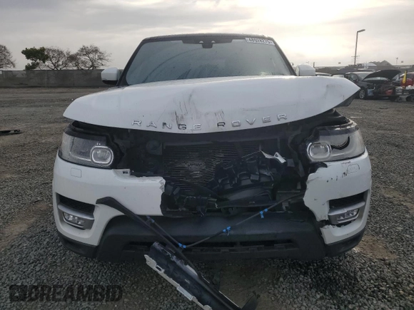 2017 Land Rover Range Rover Sport HSE with VIN SALWR2FVXHA682558, listed as a Copart auction lot 48928275 with 169,009 mi miles and Salvage title. Bid and sale history available at DreamBid. Image 5.
