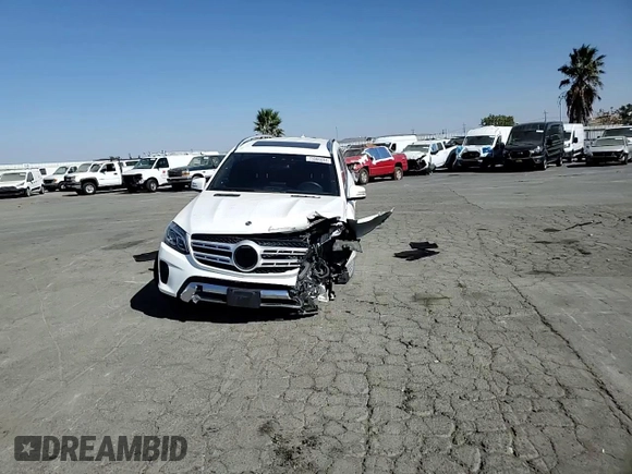 2017 Mercedes-Benz GLS 450 with VIN 4JGDF6EE4HA970944, listed as a Copart auction lot 73806694 with 60,429 mi miles and Salvage Title. Bid and sale history available at DreamBid. Image 11.