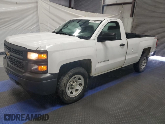 2014 Chevrolet Silverado 1500 Work Truck with VIN 1GCNKPEH8EZ339454, listed as a Copart auction lot 55681695 with 169,367 mi miles and Clean Title. Bid and sale history available at DreamBid. Image 1.