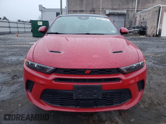 2023 Dodge Hornet GT Plus with VIN ZACNDFBN3P3A05713, listed as a Copart auction lot 81337164 with 46,173 mi miles and Salvage Title. Bid and sale history available at DreamBid. Image 5.