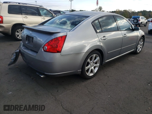 2008 Nissan Maxima 3.5 SE with VIN 1N4BA41E58C827645, listed as a Copart auction lot 74666844 with 146,742 mi miles and Salvage Title. Bid and sale history available at carsss.com. Image 3.