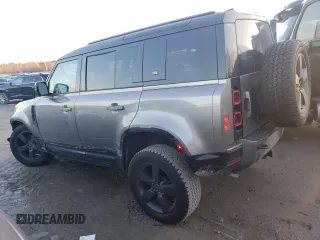 2021 Land Rover Defender with VIN SALE2ERU3M2053944, listed as a Copart auction lot 42467614 with 19,730 mi miles and . Bid and sale history available at DreamBid. Image 2.