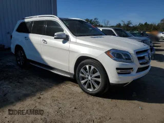 2016 Mercedes-Benz GL with VIN 4JGDF6EE2GA702697, listed as a Copart auction lot 43022685 with 101,432 mi miles and Salvage Title. Bid and sale history available at carsss.com. Image 4.