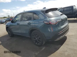 2023 Honda HR-V Sport with VIN 3CZRZ1H53PM718730, listed as a Copart auction lot 46165075 with 39,410 mi miles and Salvage Title. Bid and sale history available at carsss.com. Image 2.