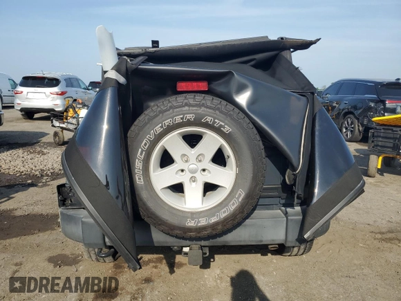 2016 Jeep Wrangler Sport with VIN 1C4AJWAG8GL314939, listed as a Copart auction lot 60509075 with 53,140 mi miles and Salvage title. Bid and sale history available at DreamBid. Image 6.